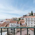 Apartament Alfama Stunning River And Historic Views 2bedrooms & 2bathrooms Ac Balcony 18th Century Building *